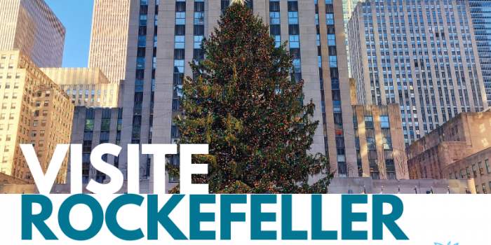 Visite Rockefeller Center, illuminations de Noel et Theater district