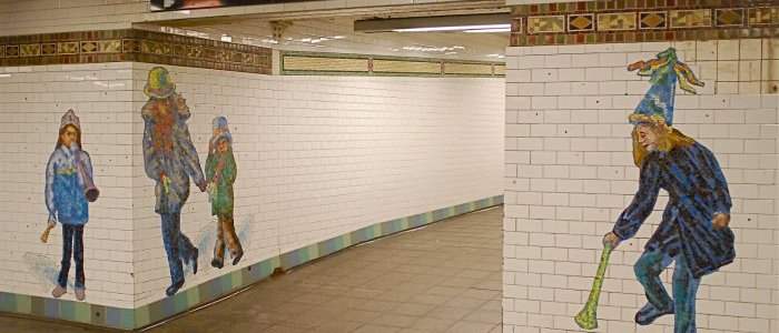 Visite guidée NYC subway art tour