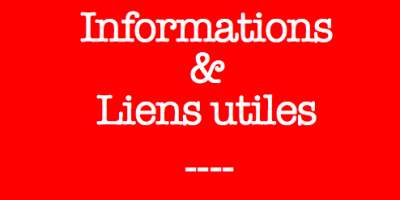 QUELQUES LIENS UTILES POUR RESTER BIEN INFORMES QUELQUES LIENS UTILES POUR RESTER BIEN INFORMES